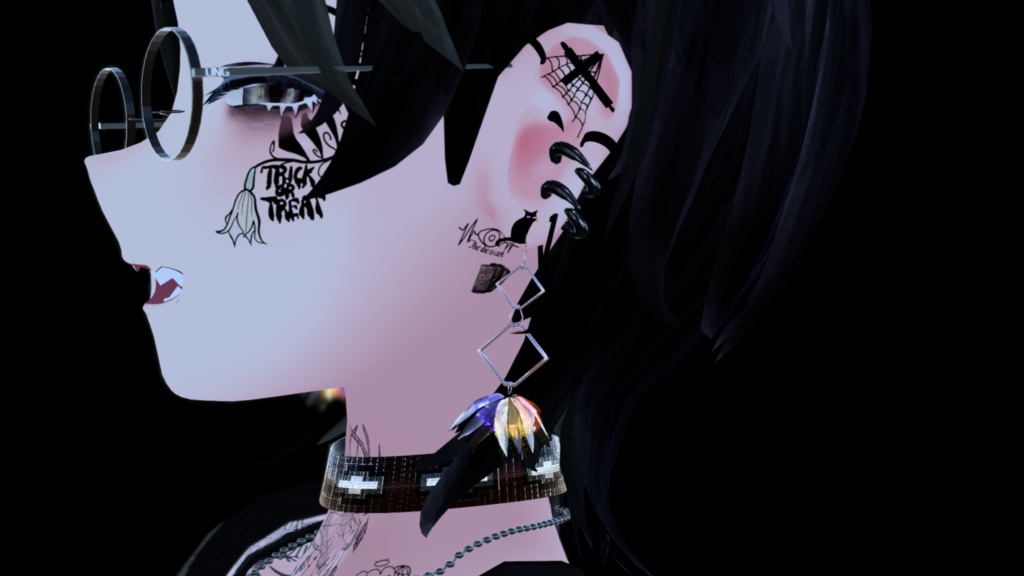 ハロウィンアクセサリーセット VRC想定