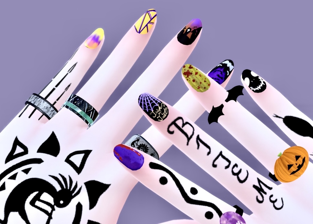 🎃ハロウィンネイル🎃