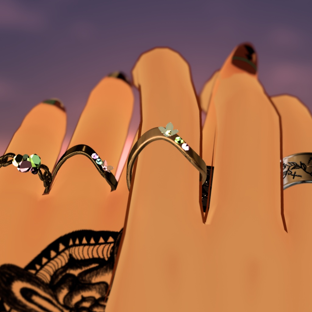 FlowerRing【VRC想定】※譲渡版有