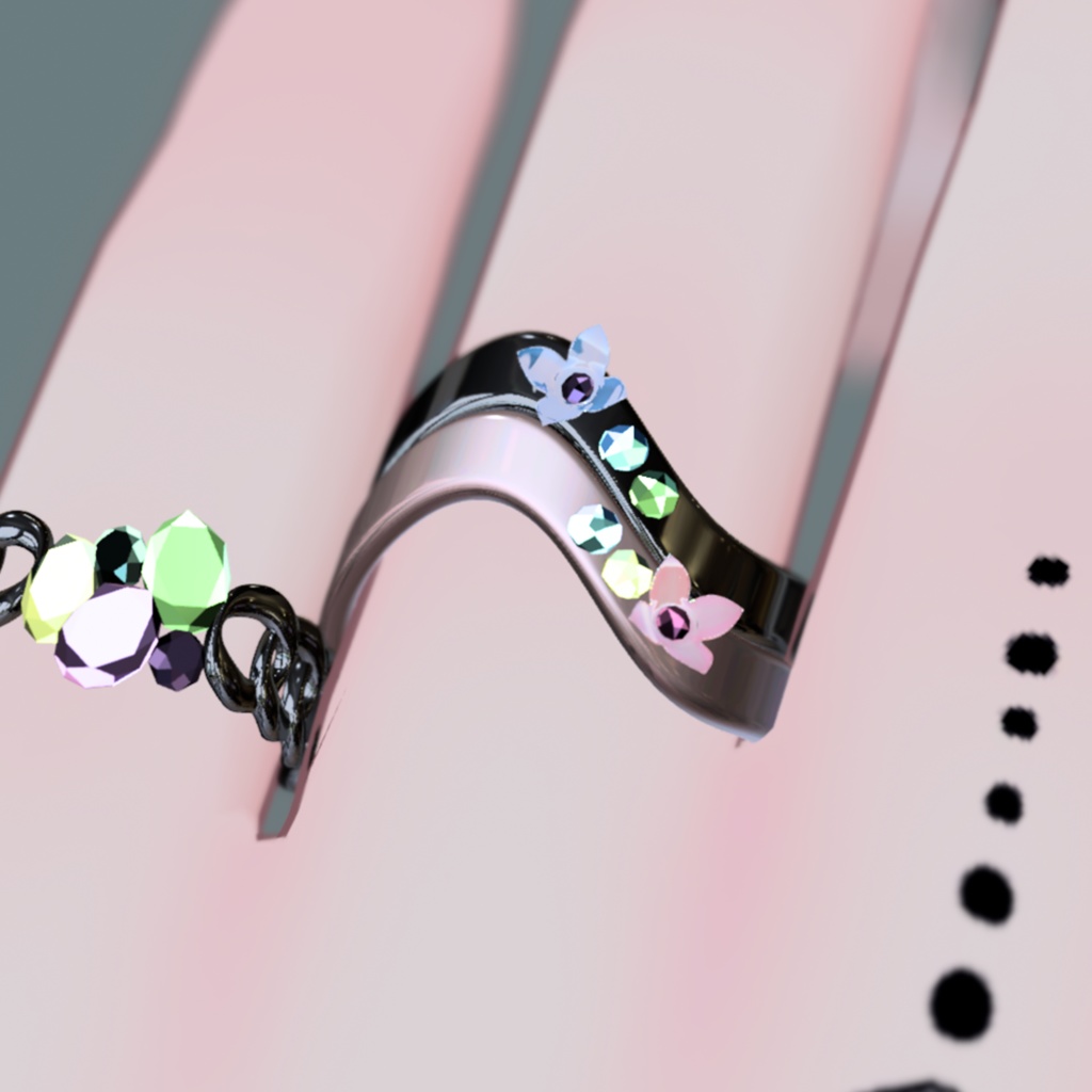 FlowerRing【VRC想定】※譲渡版有