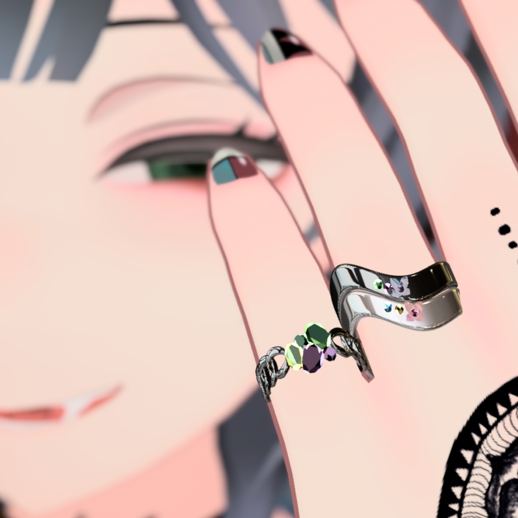 FlowerRing【VRC想定】※譲渡版有