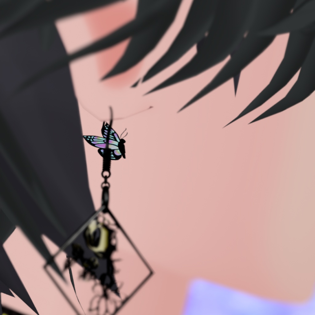 カラーワンポイントタトゥー 【VRC想定】