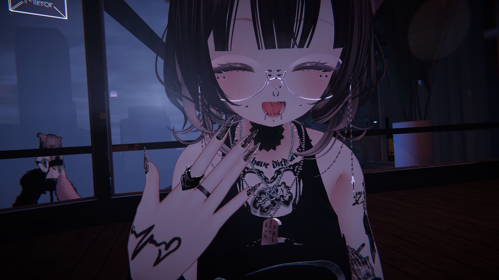 【MA対応】ネイルチップ・ネイルテクスチャセット 販売可※注意事項有【VRC想定】9アバターMA対応済