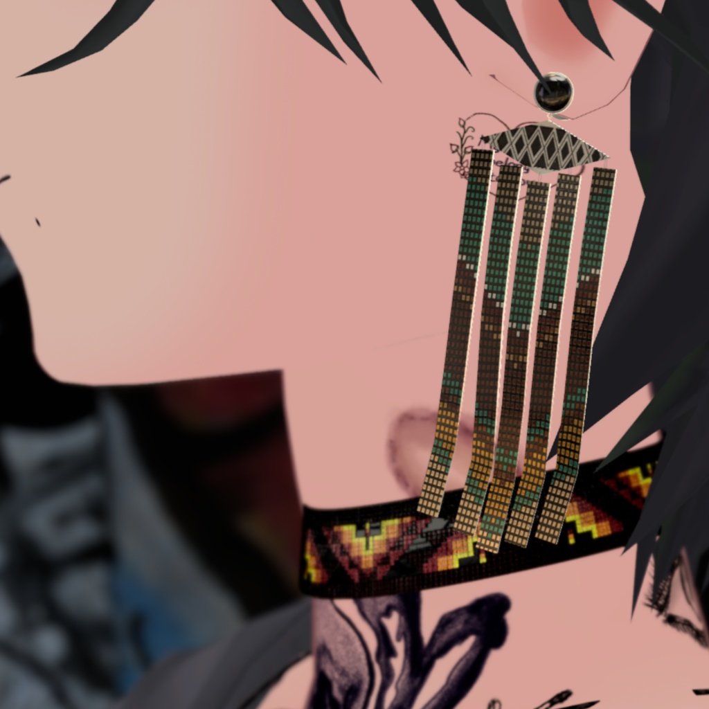 NativeAmericanPiercedEarrings