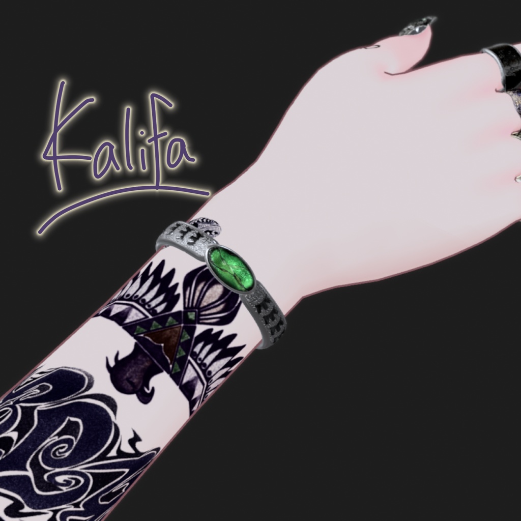 TurquoiseBangle【VRC想定】