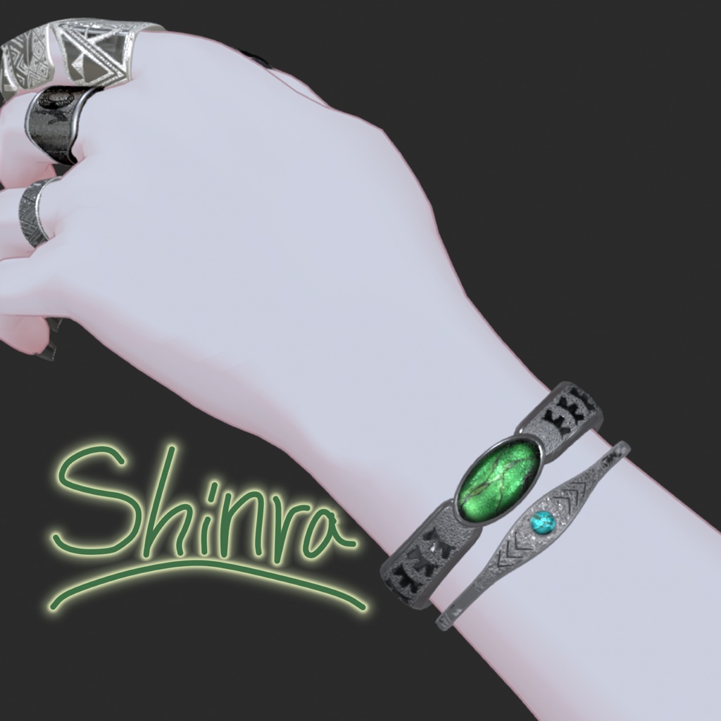 TurquoiseBangle【VRC想定】