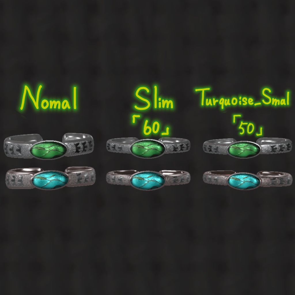 TurquoiseBangle【VRC想定】