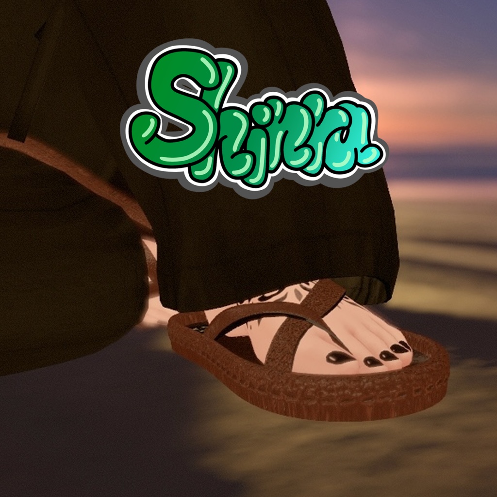 LeatherSandals 【VRC想定】5アバター対応