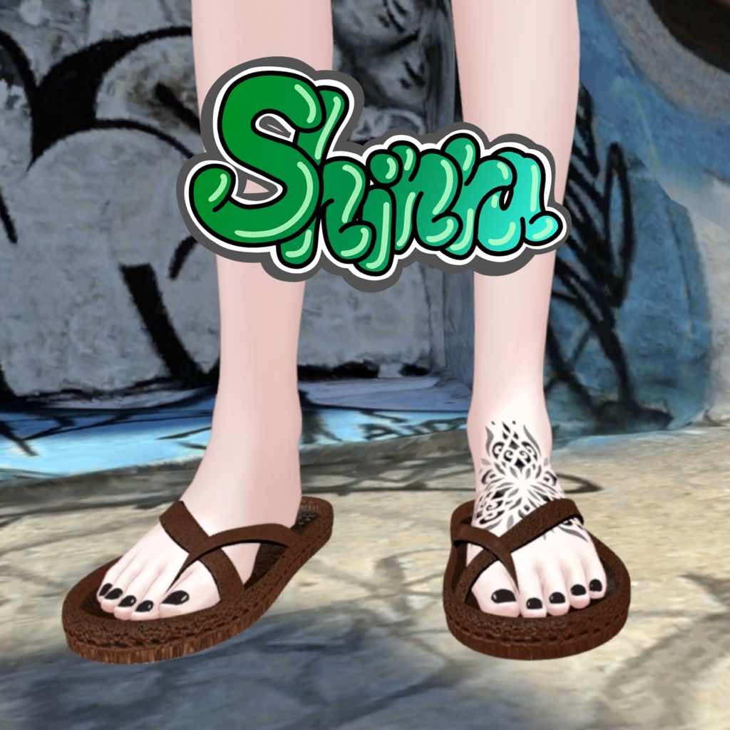 LeatherSandals 【VRC想定】5アバター対応