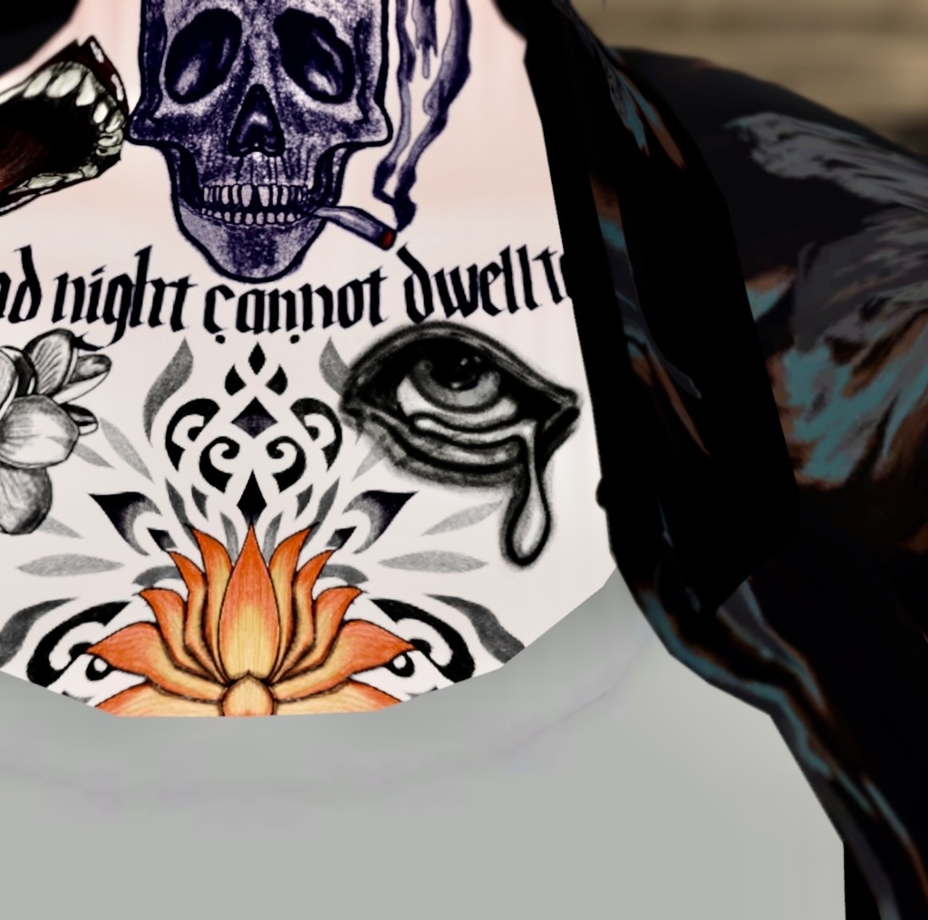 OnePointTattooSet 【VRC想定】