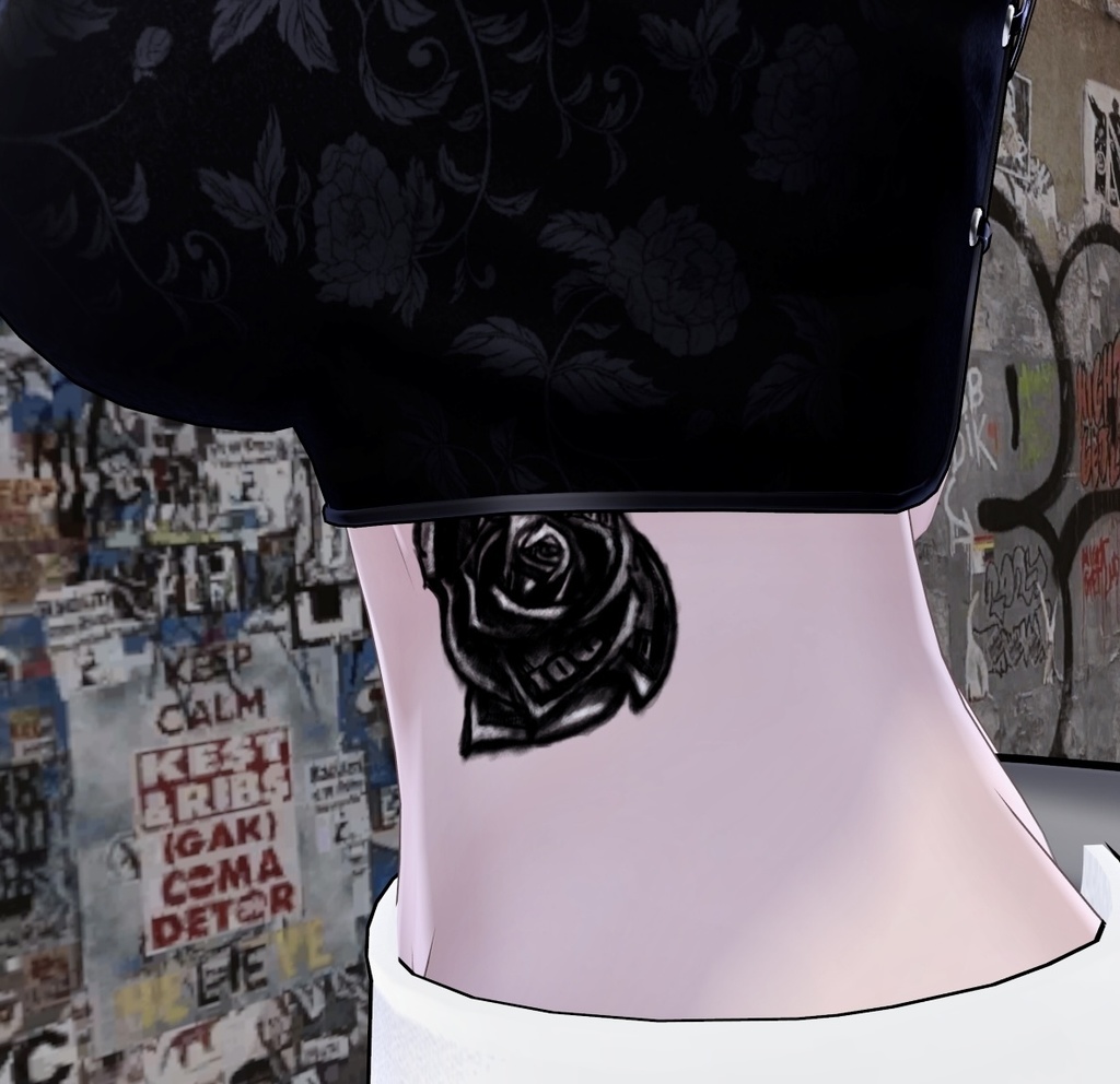 OnePointTattooSet 【VRC想定】