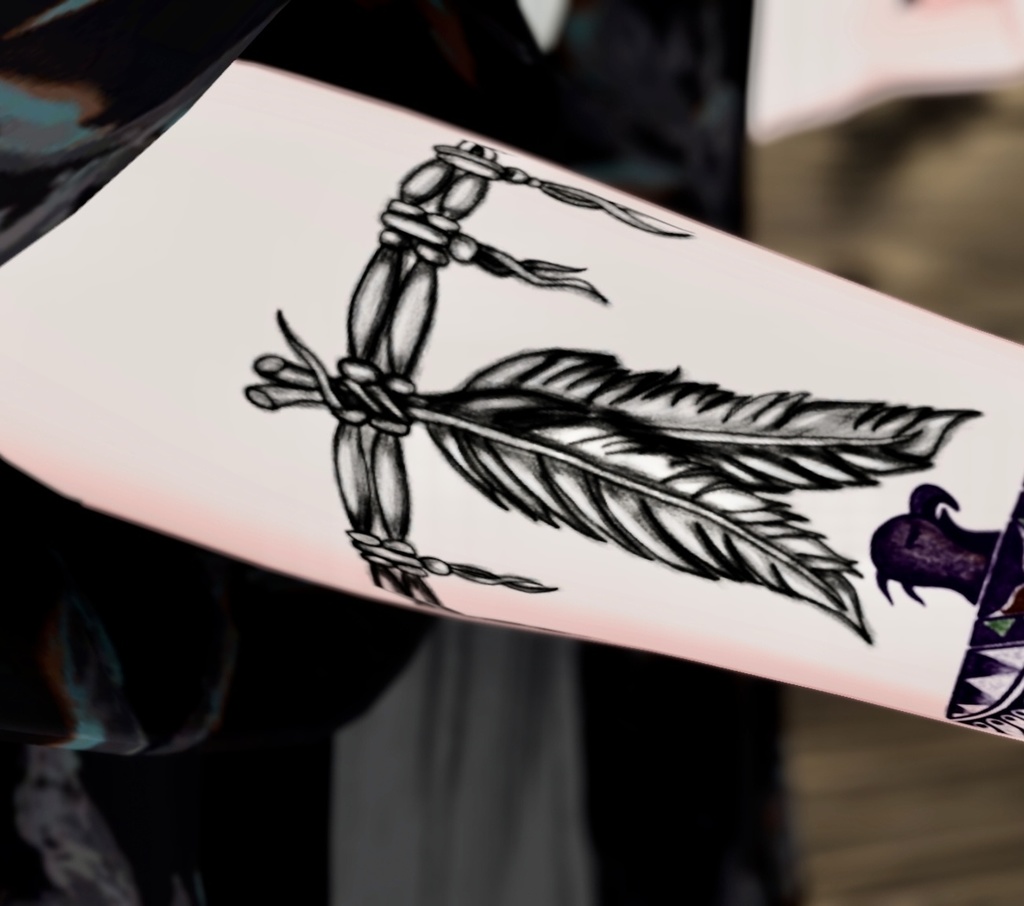 OnePointTattooSet 【VRC想定】