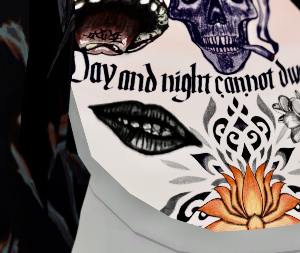 OnePointTattooSet 【VRC想定】