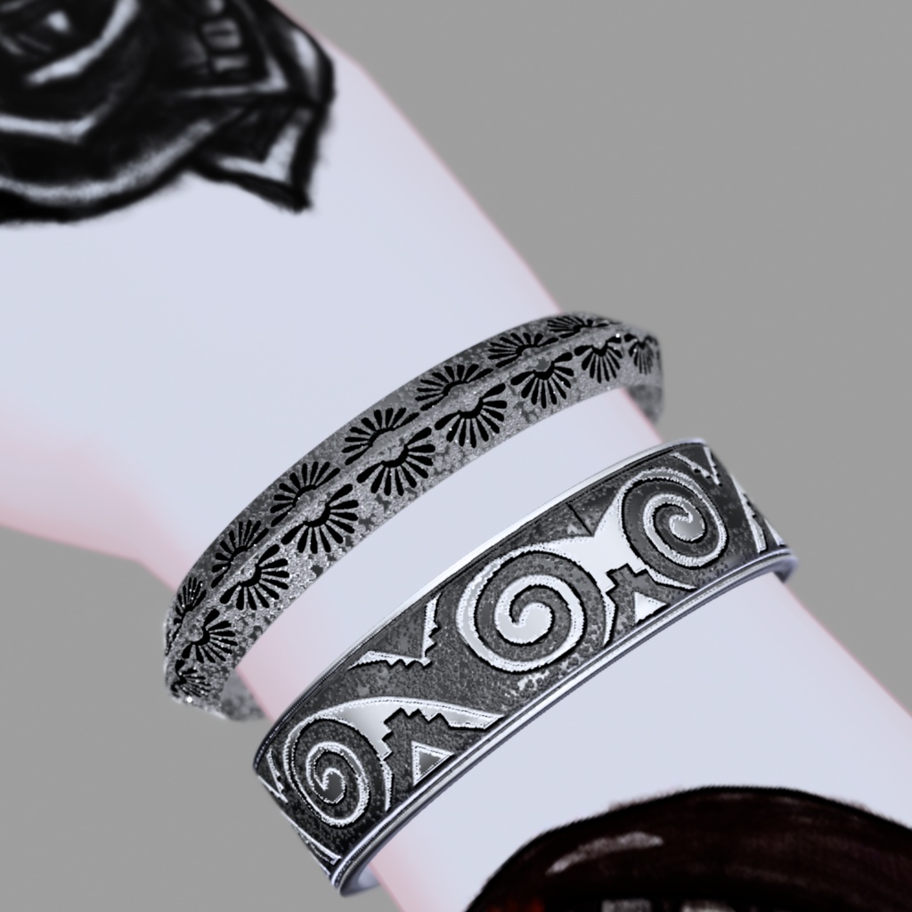 NativeAmericanBangleSet 【VRC想定】