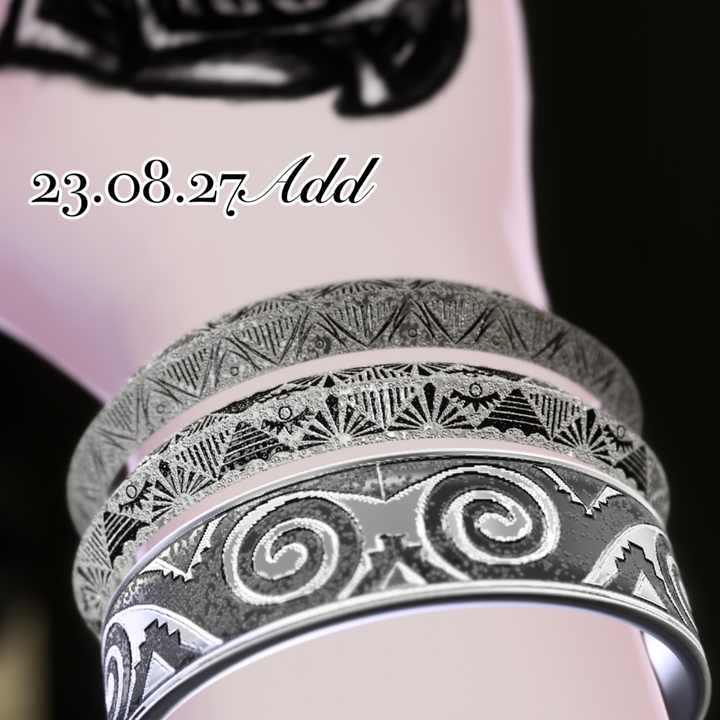 NativeAmericanBangleSet 【VRC想定】