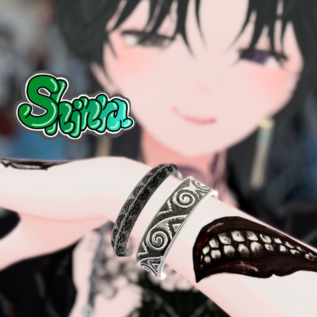 NativeAmericanBangleSet 【VRC想定】