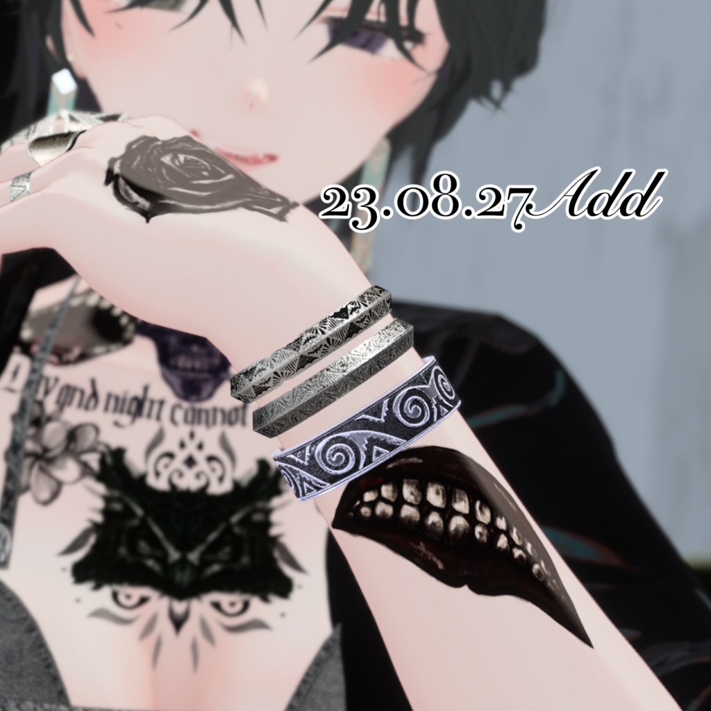 NativeAmericanBangleSet 【VRC想定】