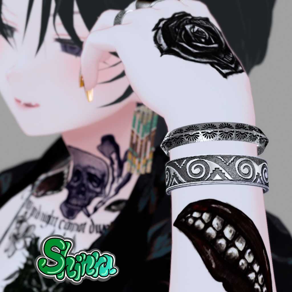 NativeAmericanBangleSet 【VRC想定】