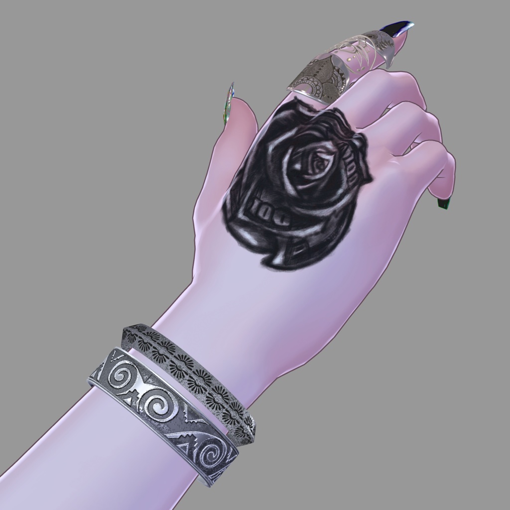 NativeAmericanBangleSet 【VRC想定】