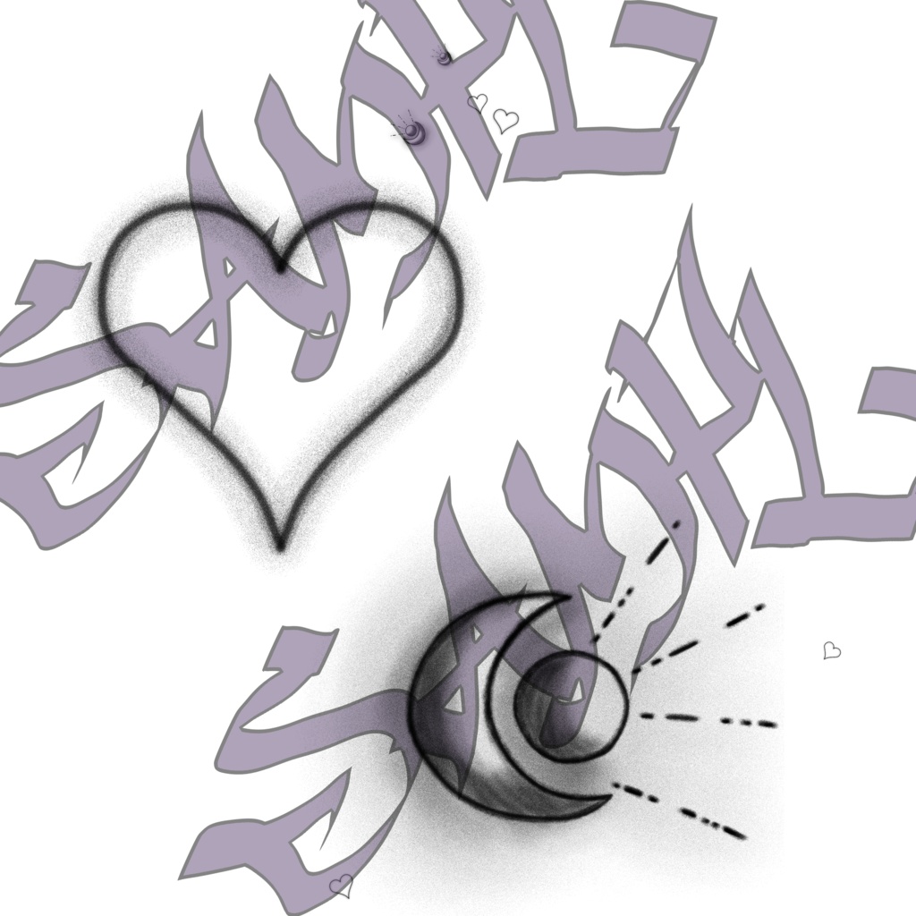 【Free】PiercedTattooSet 【VRC想定】無料配布