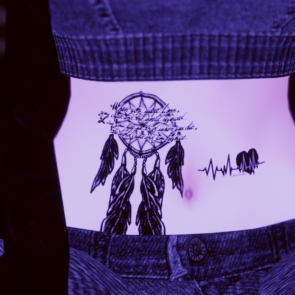 NativeAmericanTattooSet 【VRC想定】