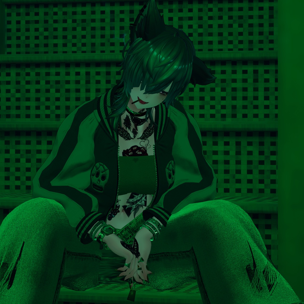 TattooSet_Flower 【VRC想定】