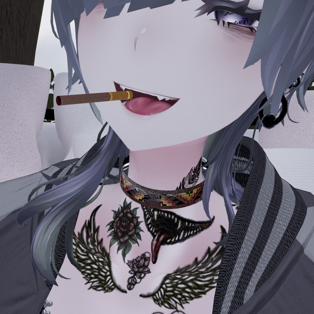 TattooSet_Flower 【VRC想定】