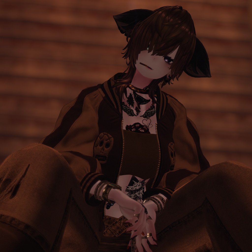 TattooSet_Flower 【VRC想定】