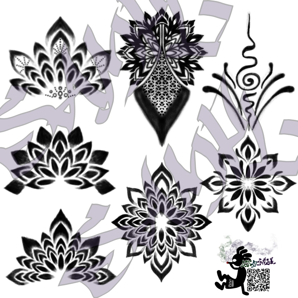 TattooSet_Pattern【VRC想定】