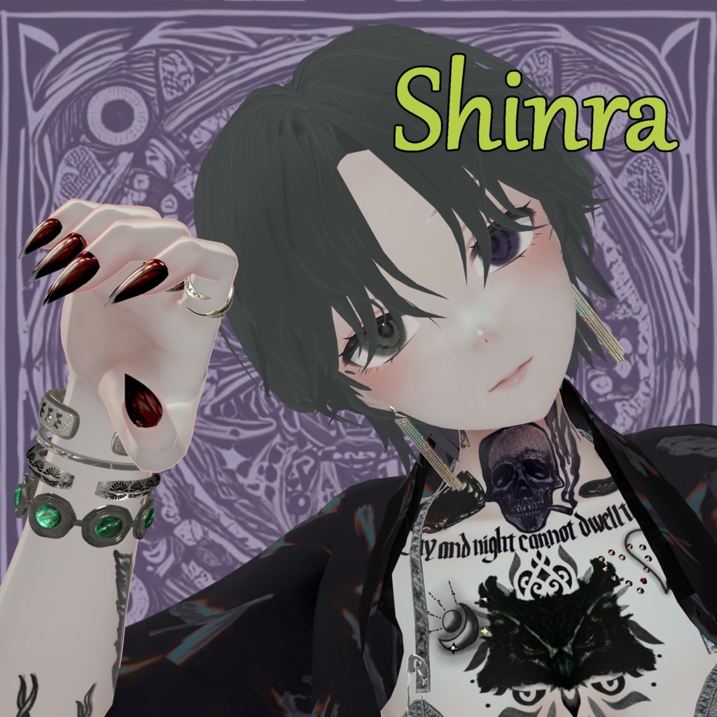 【MA対応】CatNailTip【VRC想定】11アバターMA設定済