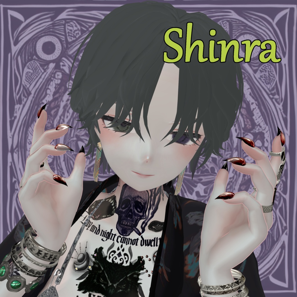 【MA対応】CatNailTip【VRC想定】11アバターMA設定済