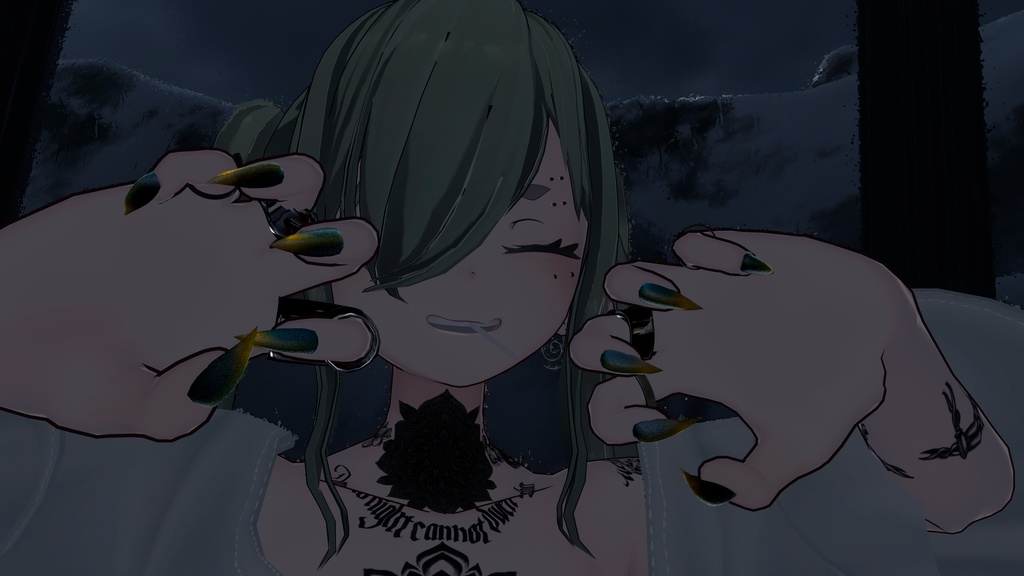 【MA対応】CatNailTip【VRC想定】11アバターMA設定済