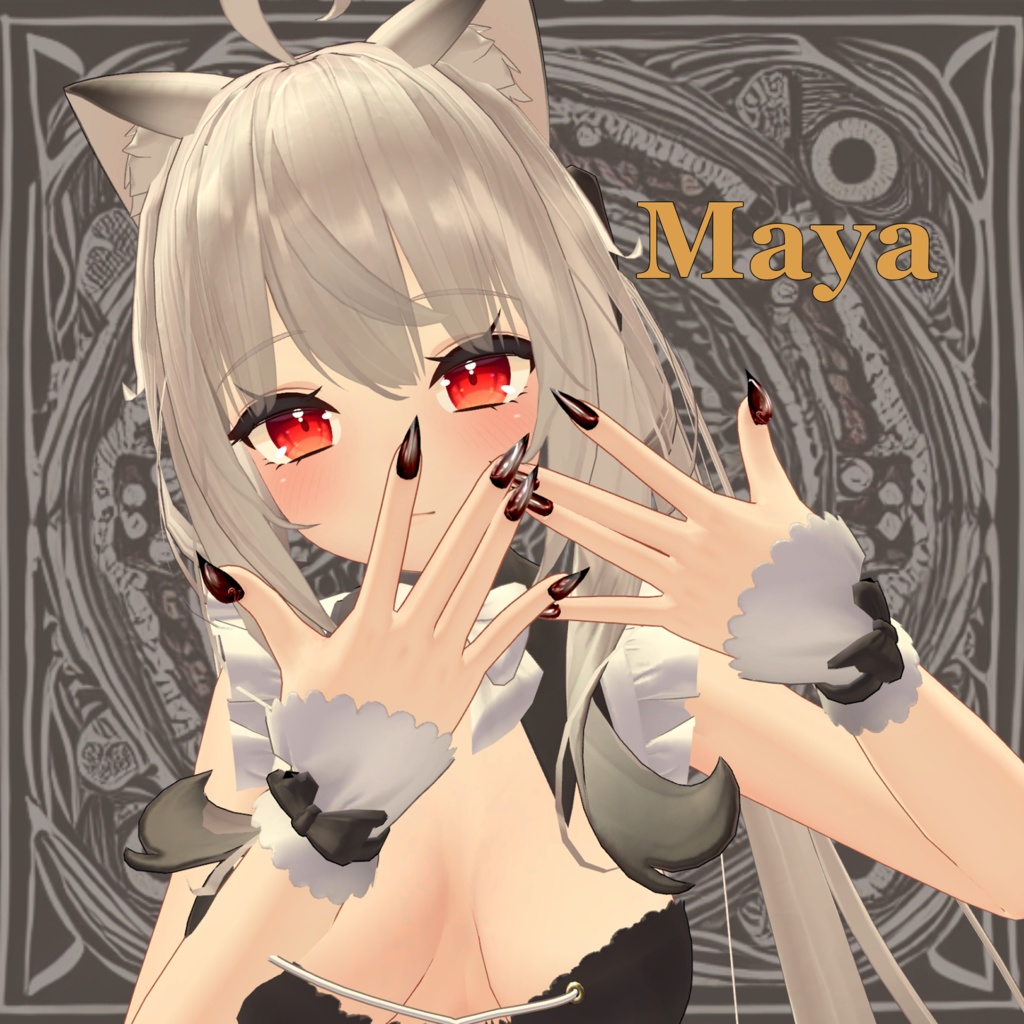 【MA対応】CatNailTip【VRC想定】11アバターMA設定済