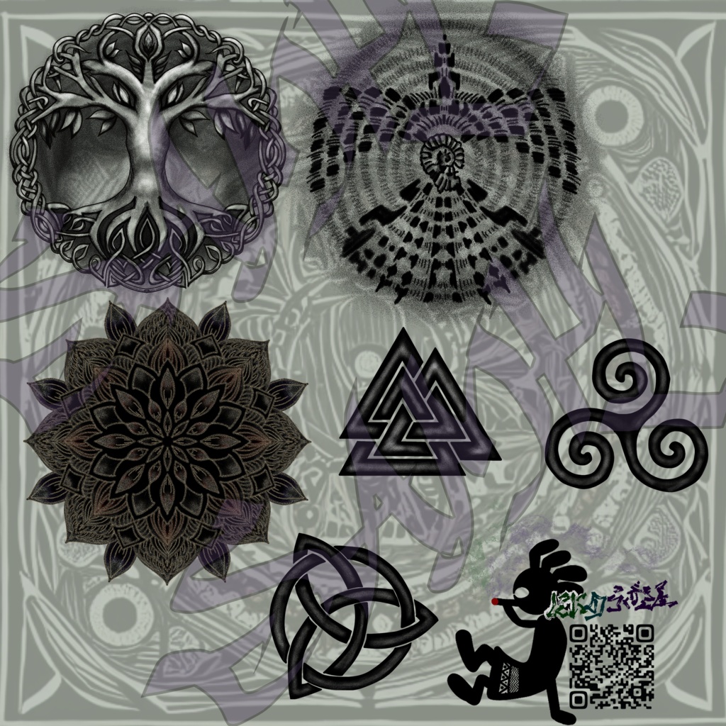 Tattoo Set OnePoint【VRC想定】