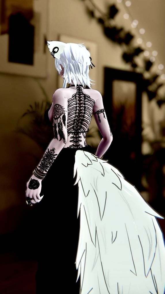 BoneTattooSet【VRC想定】