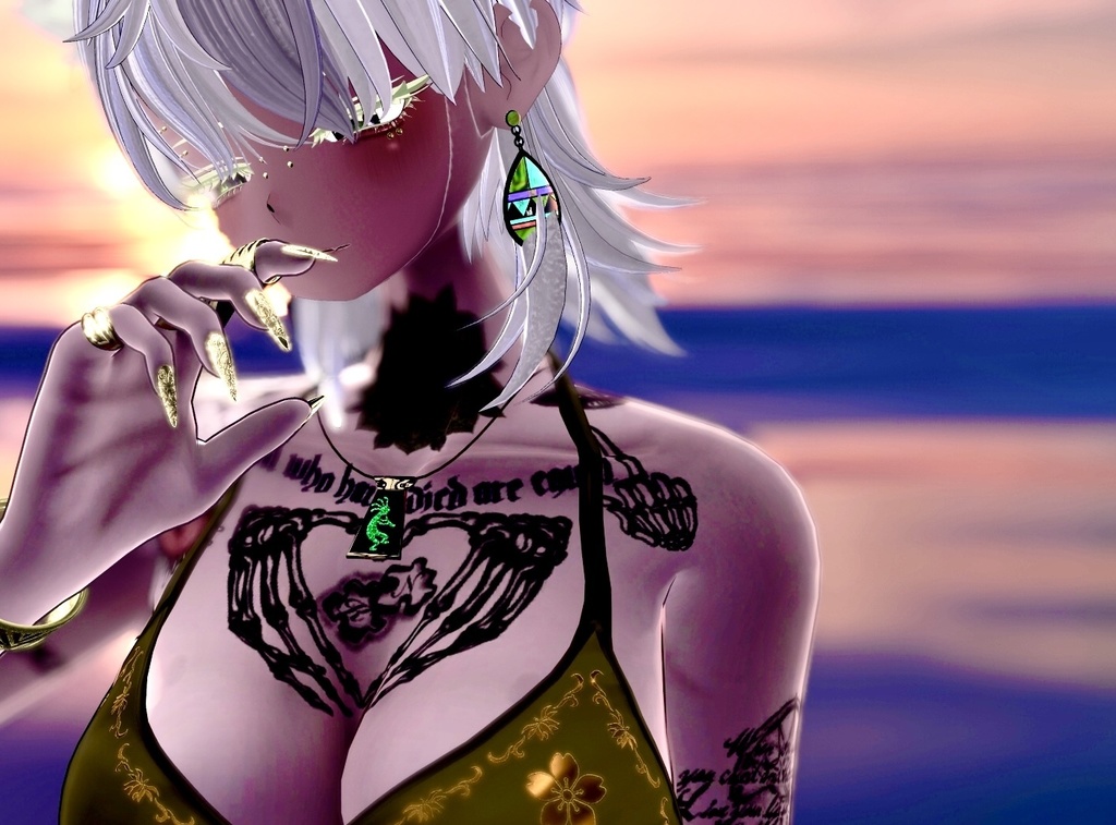 BoneTattooSet【VRC想定】