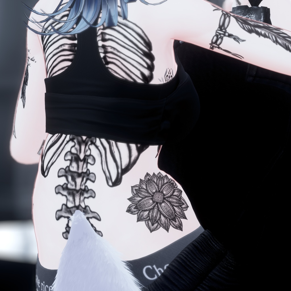 【Free】TattooSet_Flower