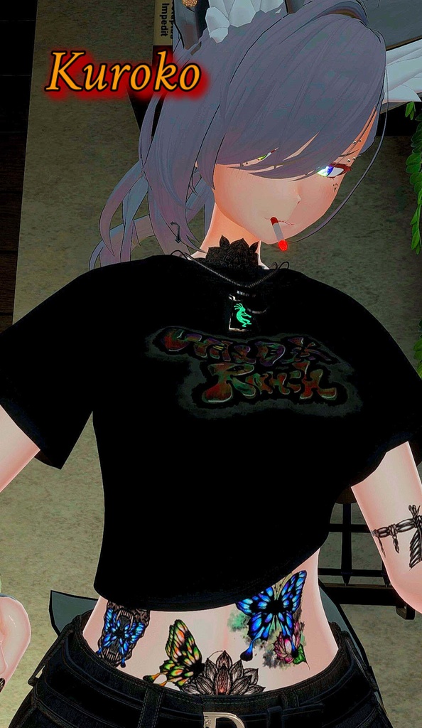 ButterflyTattooSet【VRC想定】