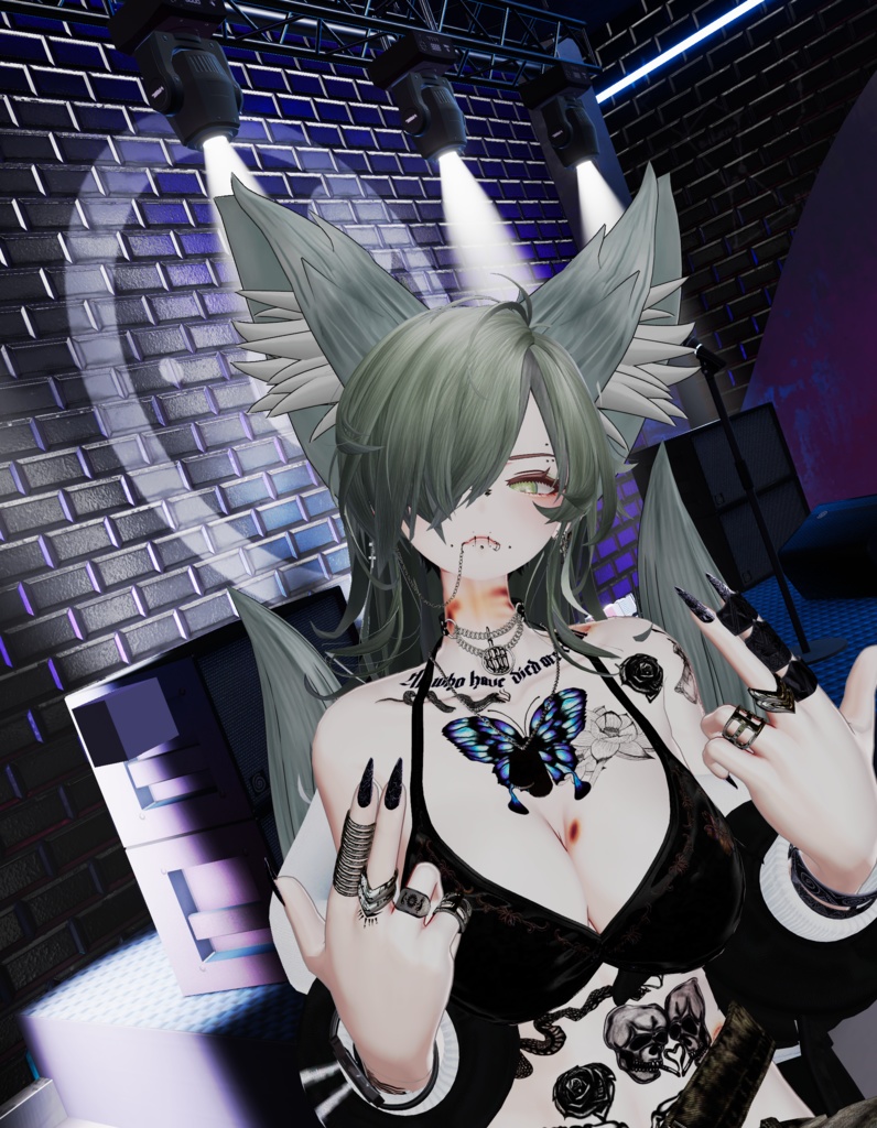 【仙猫・豺狼専用】HandGestureSet【VRC想定】