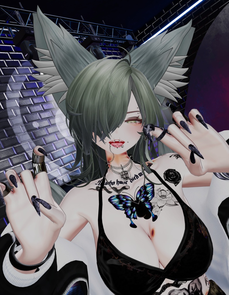 【仙猫・豺狼専用】HandGestureSet【VRC想定】