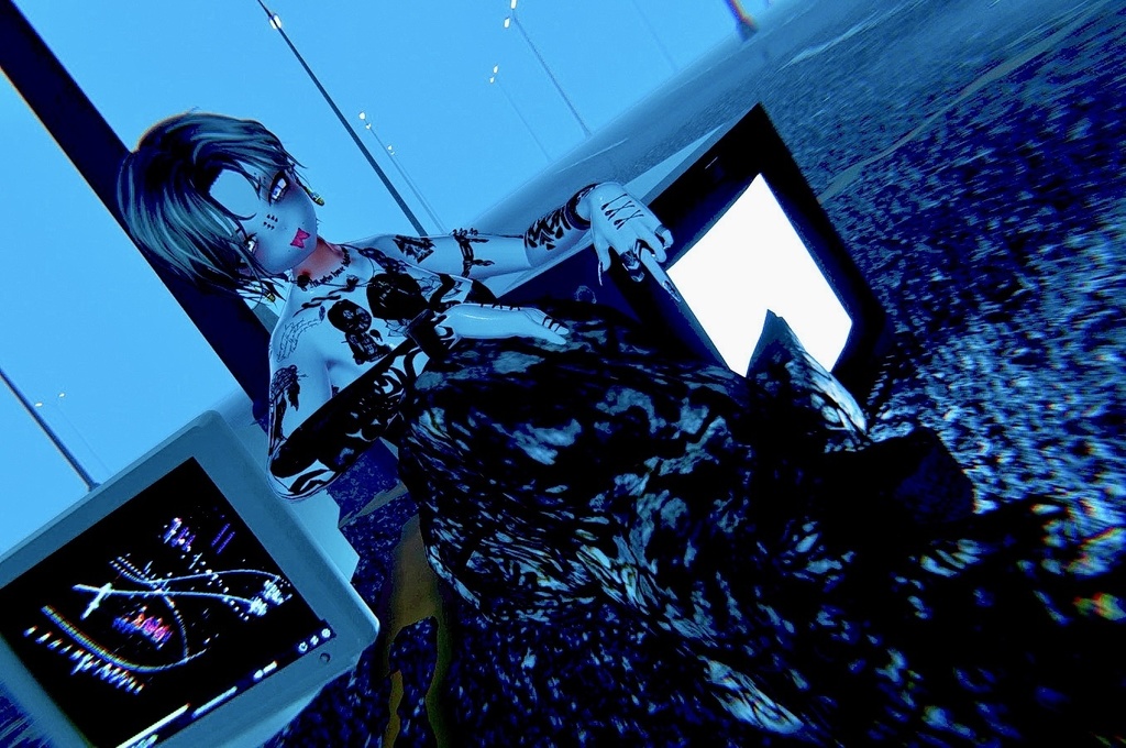 ThreeWiseMonkeysTattoo【VRC想定】仙猫・豺狼・SHRI調整済みテクスチャ同封