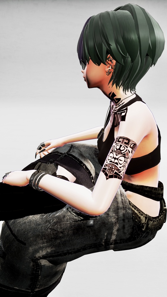 サモア風TattooSet 【VRC想定】5アバター対応データ有