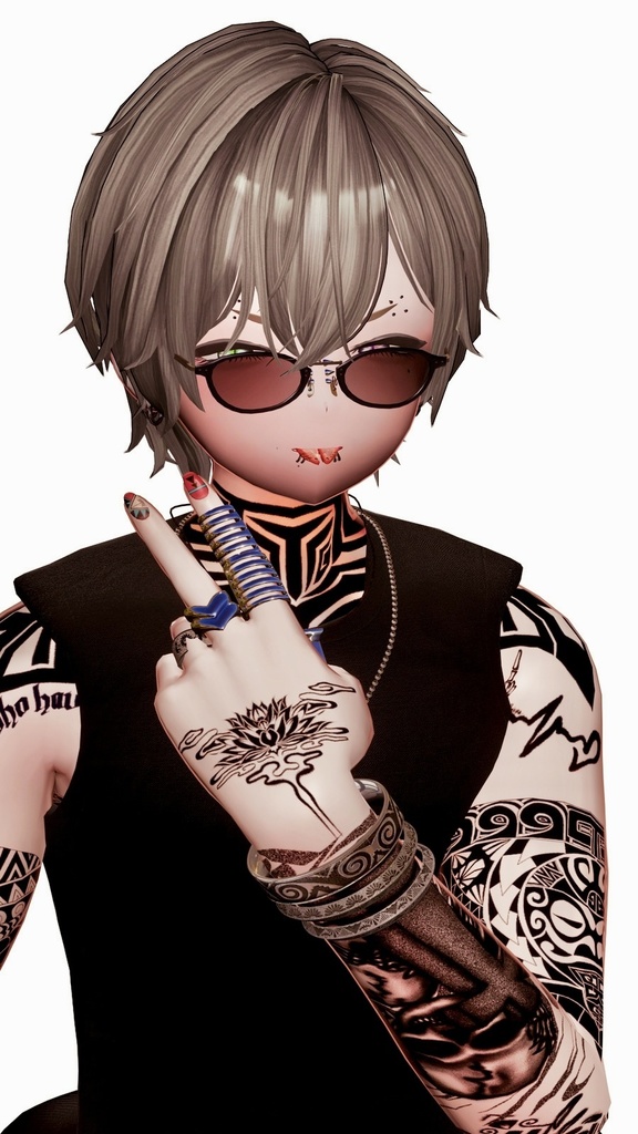 LotusTattooSet【VRC想定】