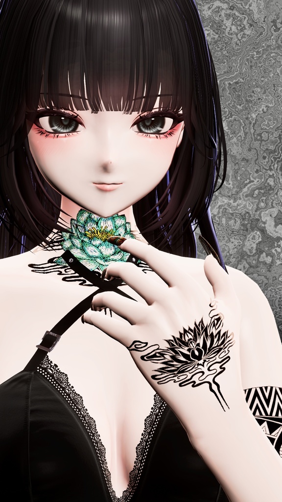 LotusTattooSet【VRC想定】