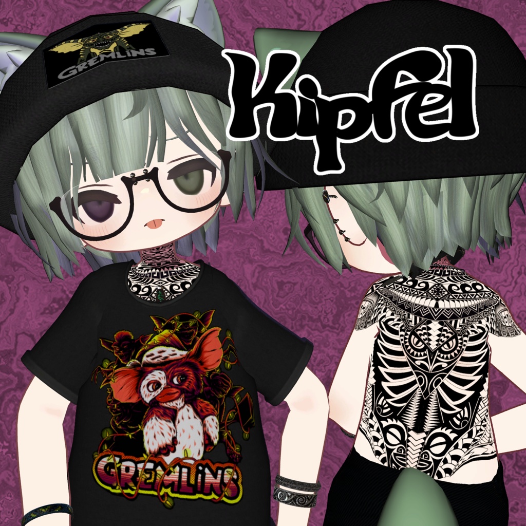 サモア風TattooSet 【VRC想定】6アバター対応データ有