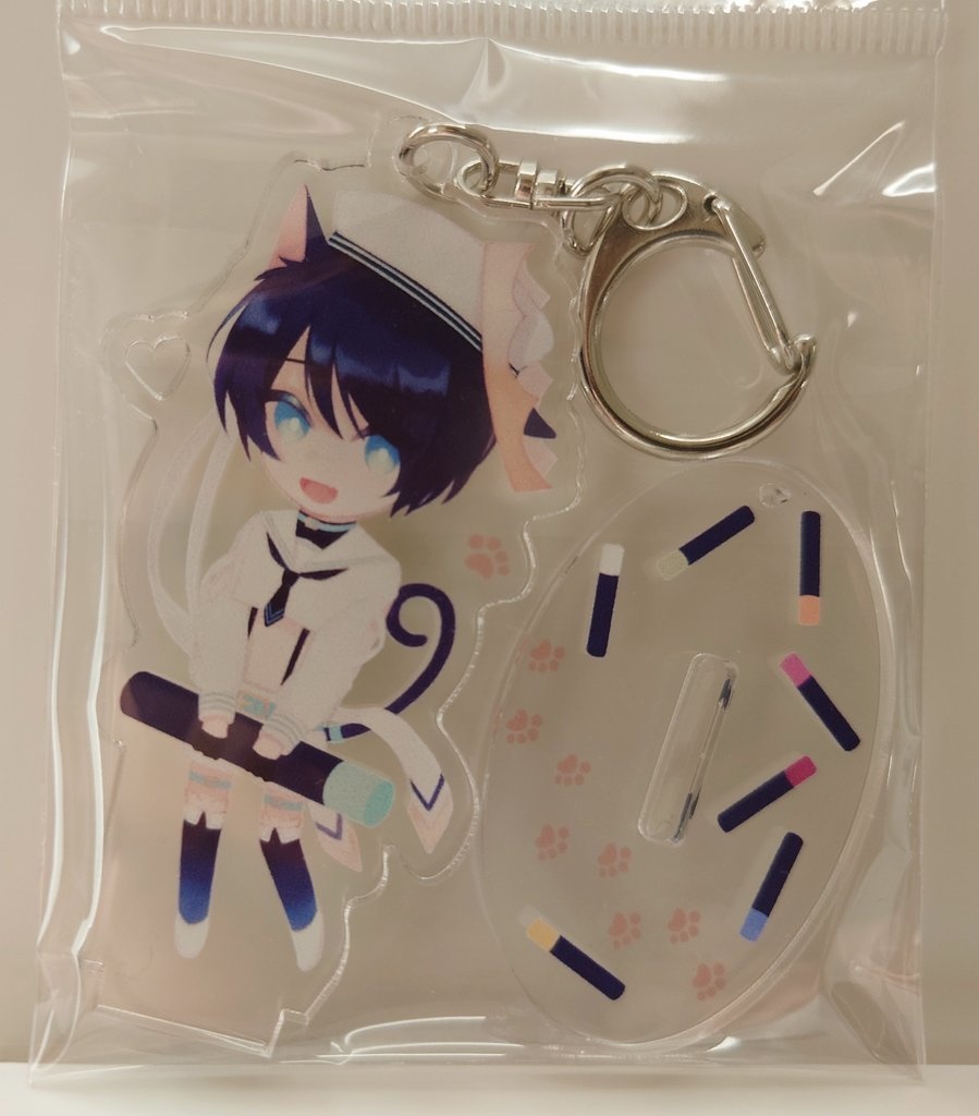 台座付きアクリルキーホルダー( 匿名発送)