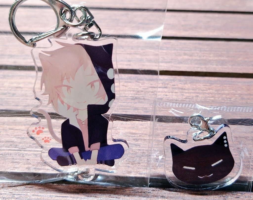 アクリルキーホルダー(猫)