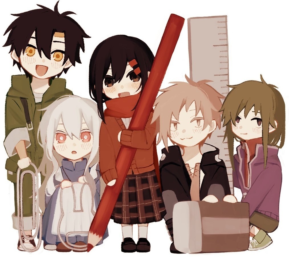 文房具アクリルスタンド