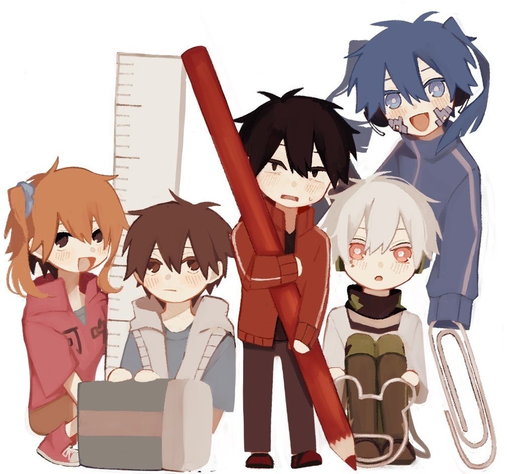 文房具アクリルスタンド