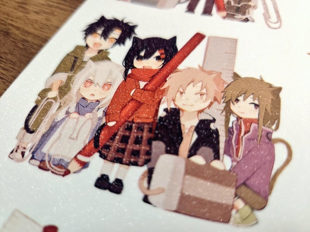 文房具シールセット